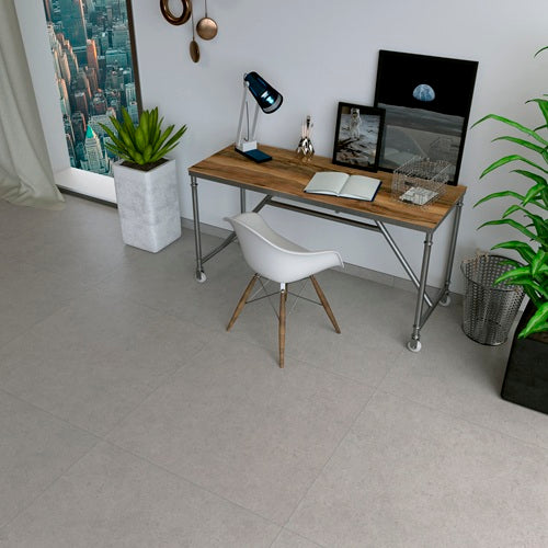 Limestone Porcelain Grey LS03 Tile Natural 2