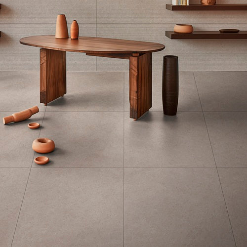 Limestone Porcelain Taupe LS02 Tile Natural 2