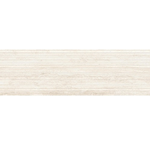 Travertine Porcelain Cream Lineal TR02 Tile Structured 1
