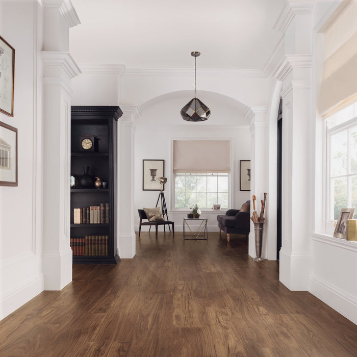 Vinyl Character Walnut Vinyl Tile Polyurethane 3 3