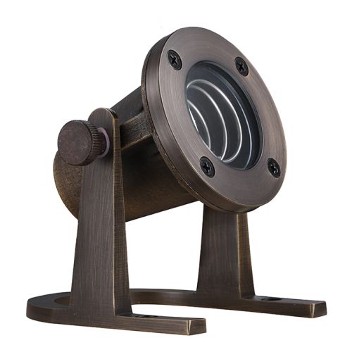 Aluminum LED Outdoor Underwater Fountain Light - Antique Bronze