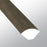 Acclima Louis Hill Luxury Vinyl Moulding / Trim - 0.64" x 94" Quarter Round