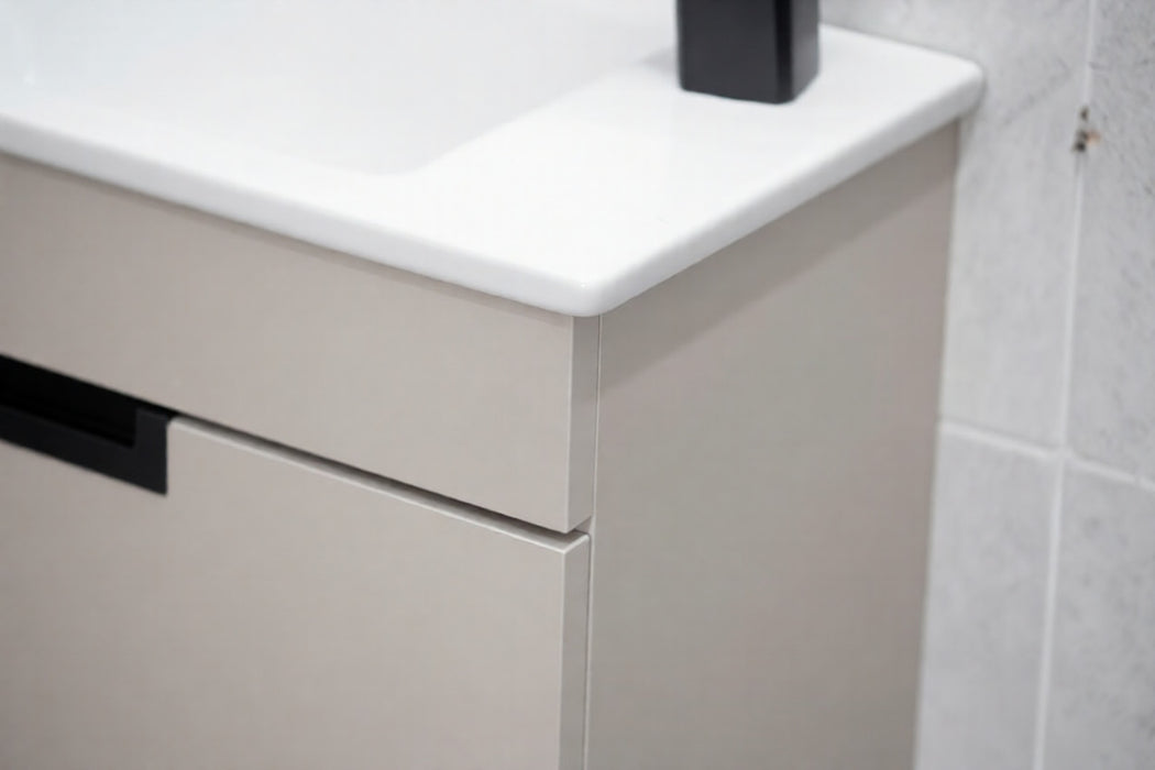 Luca Wood Sand Bathroom Vanity Sand 5