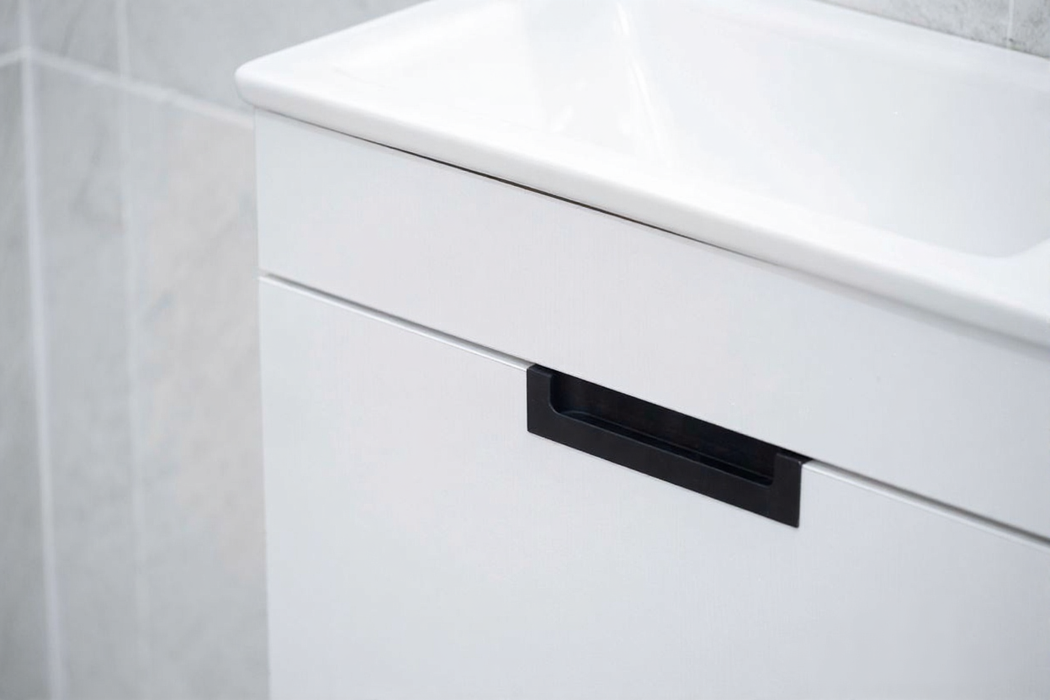 Luca Wood White Bathroom Vanity White 6
