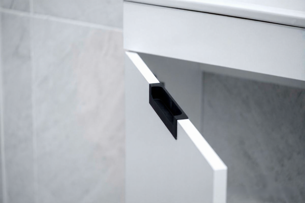 Luca Wood White Bathroom Vanity White 7