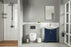 Luna Wood Navy Blue Bathroom Vanity Navy Blue 2