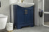 Luna Wood Navy Blue Bathroom Vanity Navy Blue 3