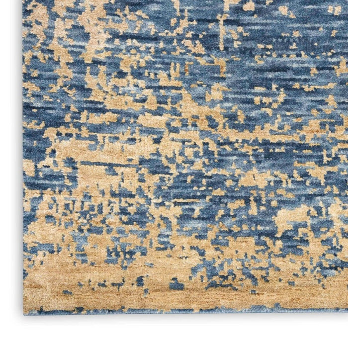 Luna Dark Blue Mocha  Wool Blend