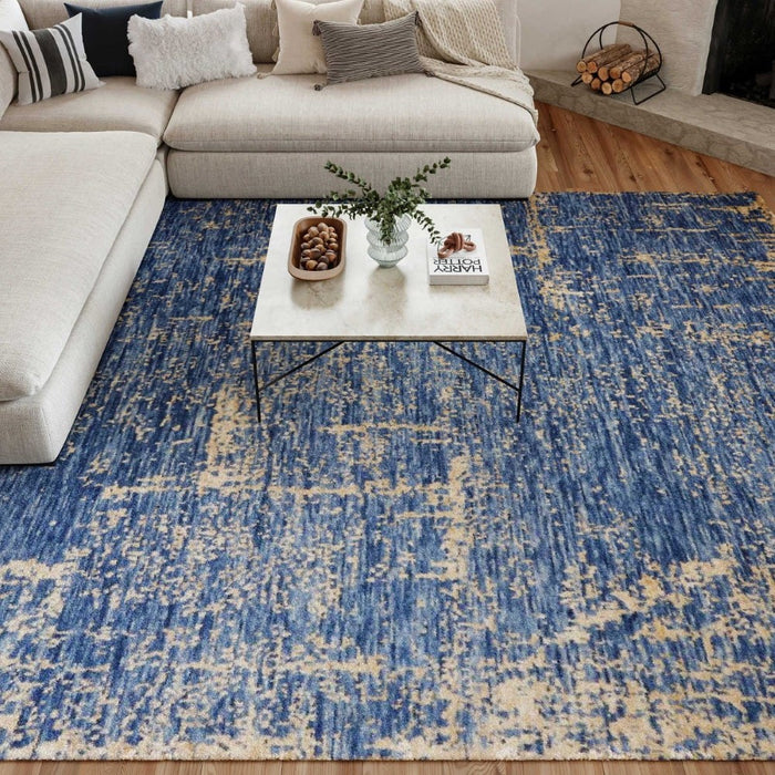 Luna Wool Blend  Dark Blue Mocha LUN01