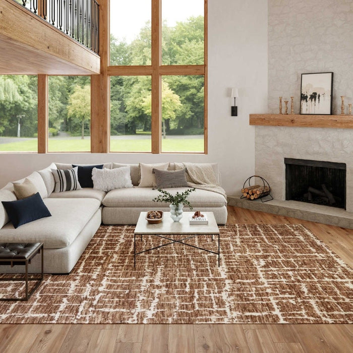 Luna Wool Blend Mocha Ivory LUN02 MOCIV