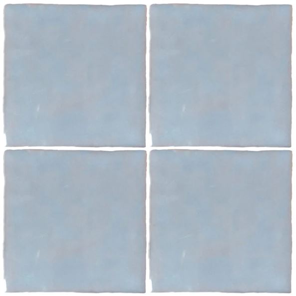 Melody Ceramic Lyric Blue Tile Glossy 1