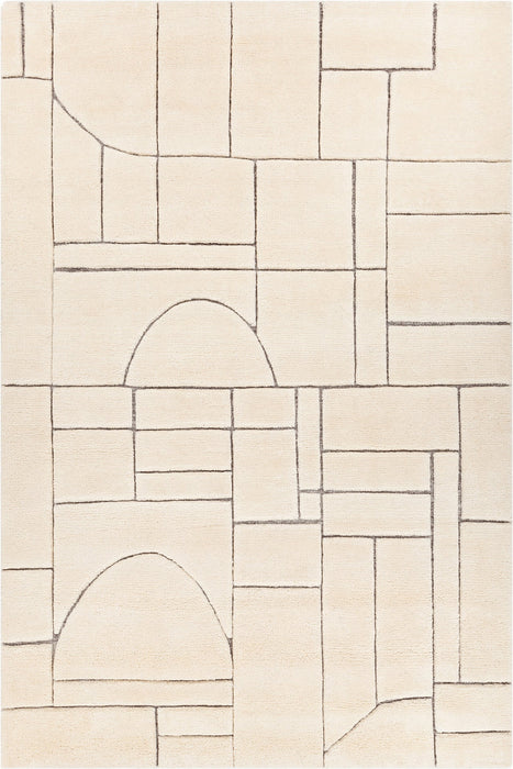 Wool 57300 Area Rug Textured 1