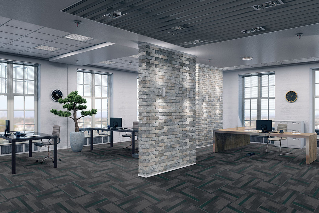Magnify Polyester Ocean Tropic 3145 Carpet Tile Pattern 3