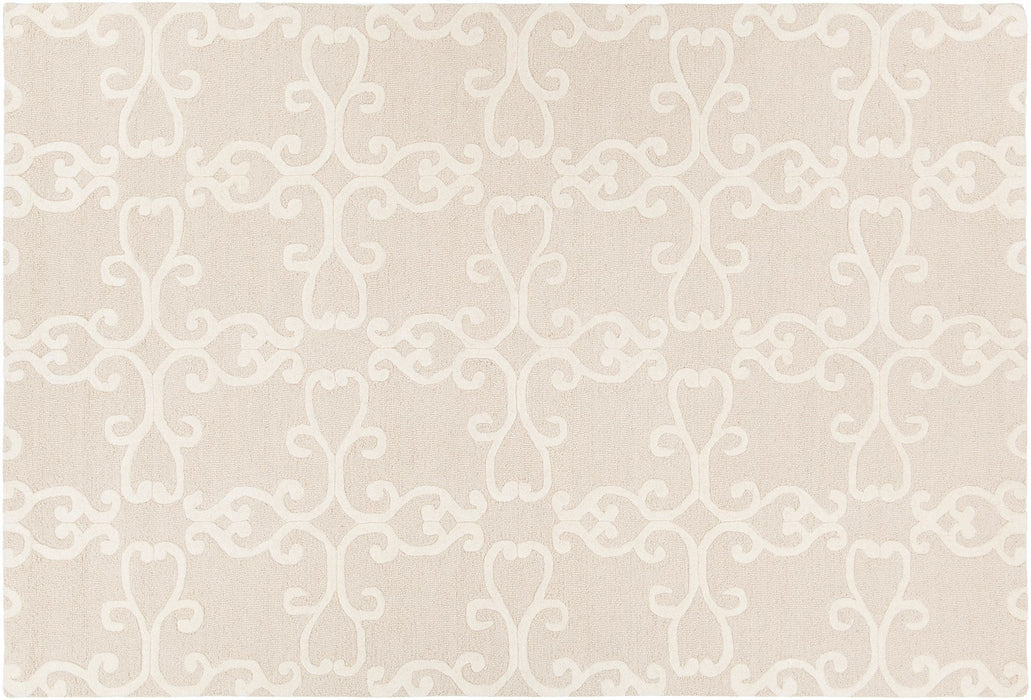 Wool 42602 Area Rug Textured 2