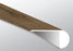 Studio Malden Luxury Vinyl Moulding / Trim - 2.23" x 94" Overlapping Stair Nose