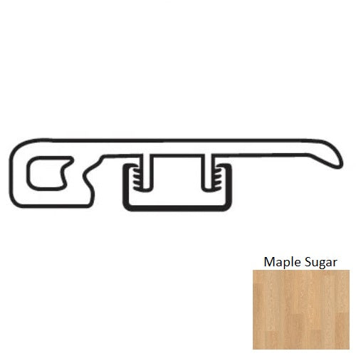 Saybrook Vinyl Maple Sugar Smapl End Cap Urethane 1