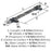 Carrione Zinc Marble Black / Black Bronze Cabinet Pull 9