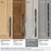 Carrione Zinc Marble Black / Black Bronze Cabinet Pull 27