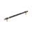Carrione Zinc Marble Black / Champagne Bronze Cabinet Pull 3