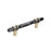 Carrione Zinc Marble Black / Golden Champagne Cabinet Pull 4
