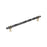 Carrione Zinc Marble Black / Golden Champagne Cabinet Pull 3