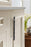 Carrione Zinc Marble Black / Polished Nickel Cabinet Pull 24