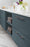 Carrione Zinc Marble Black / Polished Nickel Cabinet Pull 21