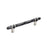 Carrione Zinc Marble Black / Satin Nickel Cabinet Pull 5