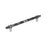 Carrione Zinc Marble Black / Satin Nickel Cabinet Pull 2