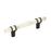 Carrione Zinc Marble White / Black Bronze Cabinet Pull 6