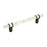 Carrione Zinc Marble White / Black Bronze Cabinet Pull 4