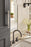 Carrione Zinc Marble White / Black Bronze Cabinet Pull 33