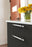 Carrione Zinc Marble White / Black Bronze Cabinet Pull 20