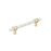 Carrione Zinc Marble White / Champagne Bronze Cabinet Pull 5