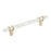 Carrione Zinc Marble White / Golden Champagne Cabinet Pull 13