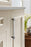 Carrione Zinc Marble White / Oil Rubbed Bronze Cabinet Pull 26