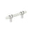 Carrione Zinc Marble White / Polished Chrome Cabinet Pull 1