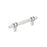 Carrione Zinc Marble White / Polished Chrome Cabinet Pull 4