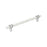 Carrione Zinc Marble White / Polished Chrome Cabinet Pull 2