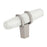 Carrione Zinc Marble White / Satin Nickel Cabinet Knob 4