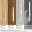 Carrione Zinc Marble White / Satin Nickel Cabinet Pull 33
