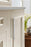 Carrione Zinc Marble White / Satin Nickel Cabinet Pull 26
