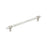 Carrione Zinc Marble White / Satin Nickel Cabinet Pull 3