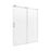Marina Glass & Aluminum Brushed Nickel Shower Door Brushed Nickel 1