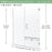 Marina Glass & Aluminum Brushed Nickel Shower Door Brushed Nickel 5