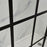 Marina Glass & Aluminum Matte Black Shower Door Matte Black 4