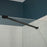 Marina Glass & Aluminum Matte Black Shower Door Matte Black 4