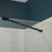 Marina Glass & Aluminum Matte Black Shower Door Matte Black 5