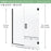 Marina Glass & Aluminum Matte Black Shower Door Matte Black 6