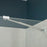 Marina Glass & Aluminum Silver Shower Door Silver 4
